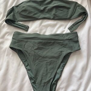 Aerie Green Bikini Set